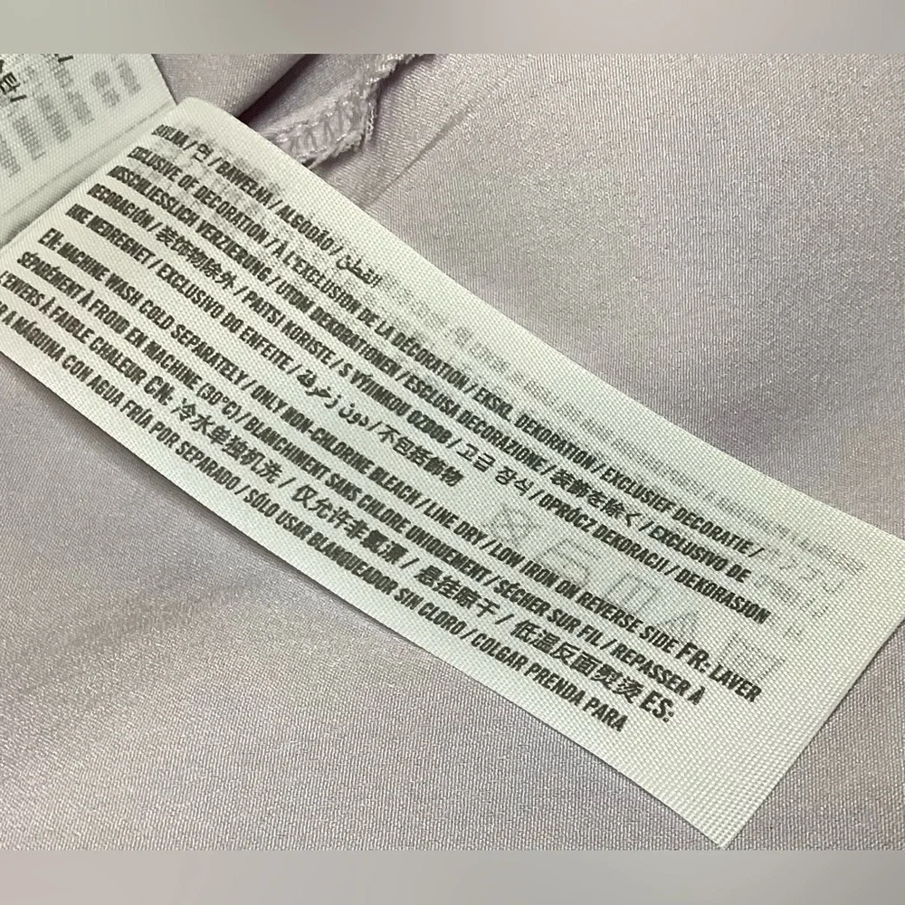 Hollister Pastel Purple/Lilac Eyelet Dress - Picture 8 of 8